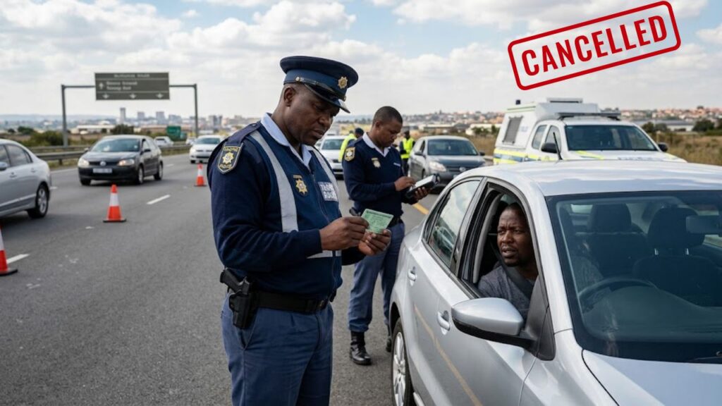 Driver Licences Cancelled